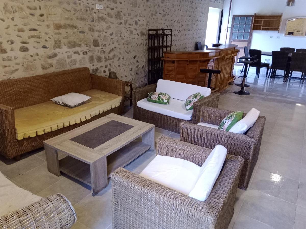 Gite De 6 A 14 Pers Avec Piscine-Jacuzzi- Salle Des Fetes Bastanes ภายนอก รูปภาพ